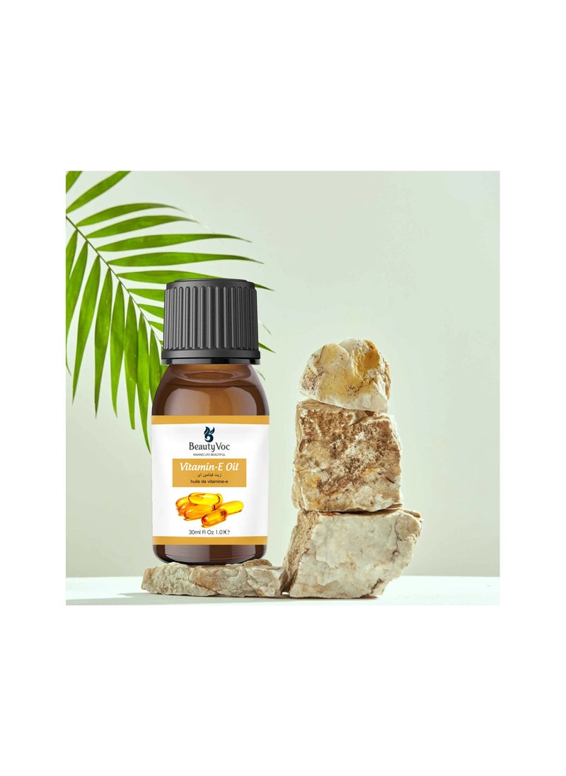 BEAUTY VOC Vitamin E Oil with Nourishing Benefits of Antioxidant for Youthful Radiance, moisturizing, protect and rejuvenate the skin, promoting a youthful and radiant complexion 30ml  - Image 3