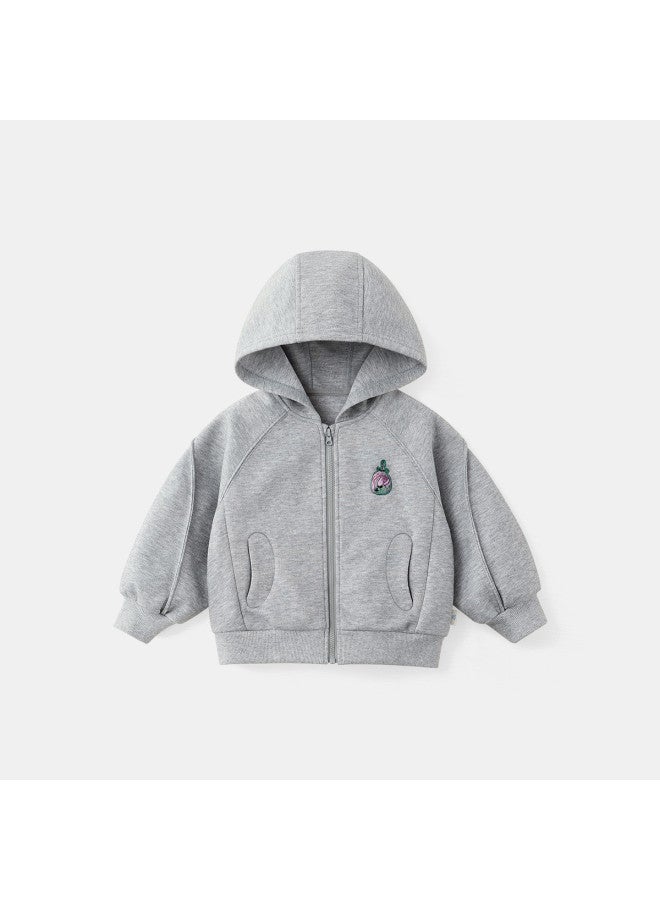 Baby Jacket Boys Casual Top Children's Hoodie Loose Hooded Clothes Spring And Autumn Style - Image 5