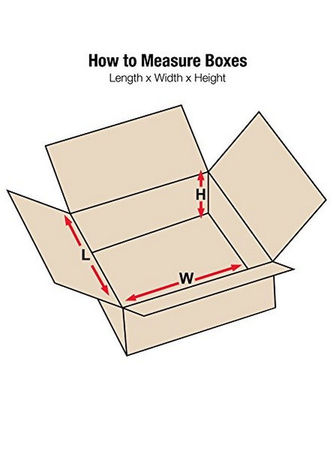 أفيديتي 883 صندوق من الورق المقوى المموج المسطح 8 LX 8 WX 3 H كرافت للشحن والتعبئة والنقل (عبوة من 25) - Image 2