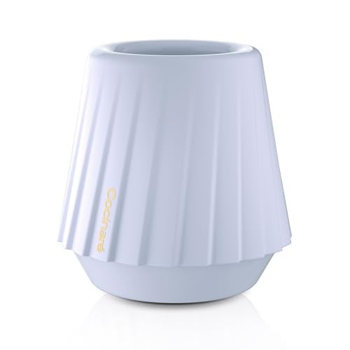 Cocinare KissCup Ceramic Espresso Cup – 2.2oz Demitasse Cup for Espresso, Pour-over coffee & Tea, Lavender Purple, Ceramic Collection - Image 1
