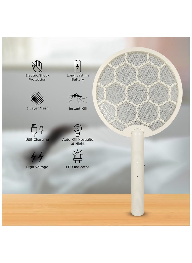 Rechargeable Mosquito Bat 3500V with 700mAh Battery – SF639MK  - Image 5
