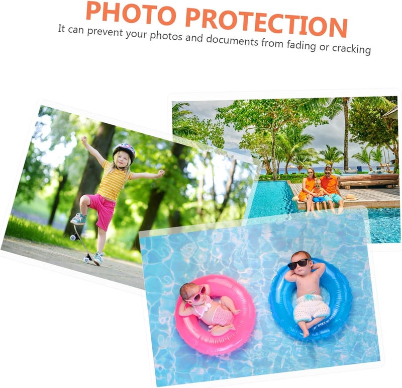 DOITOOL 100Pcs Thermal Laminating Pouches and Stain Laminating Film Pet for Photo Protection Lamination for Long Term Use - Image 4
