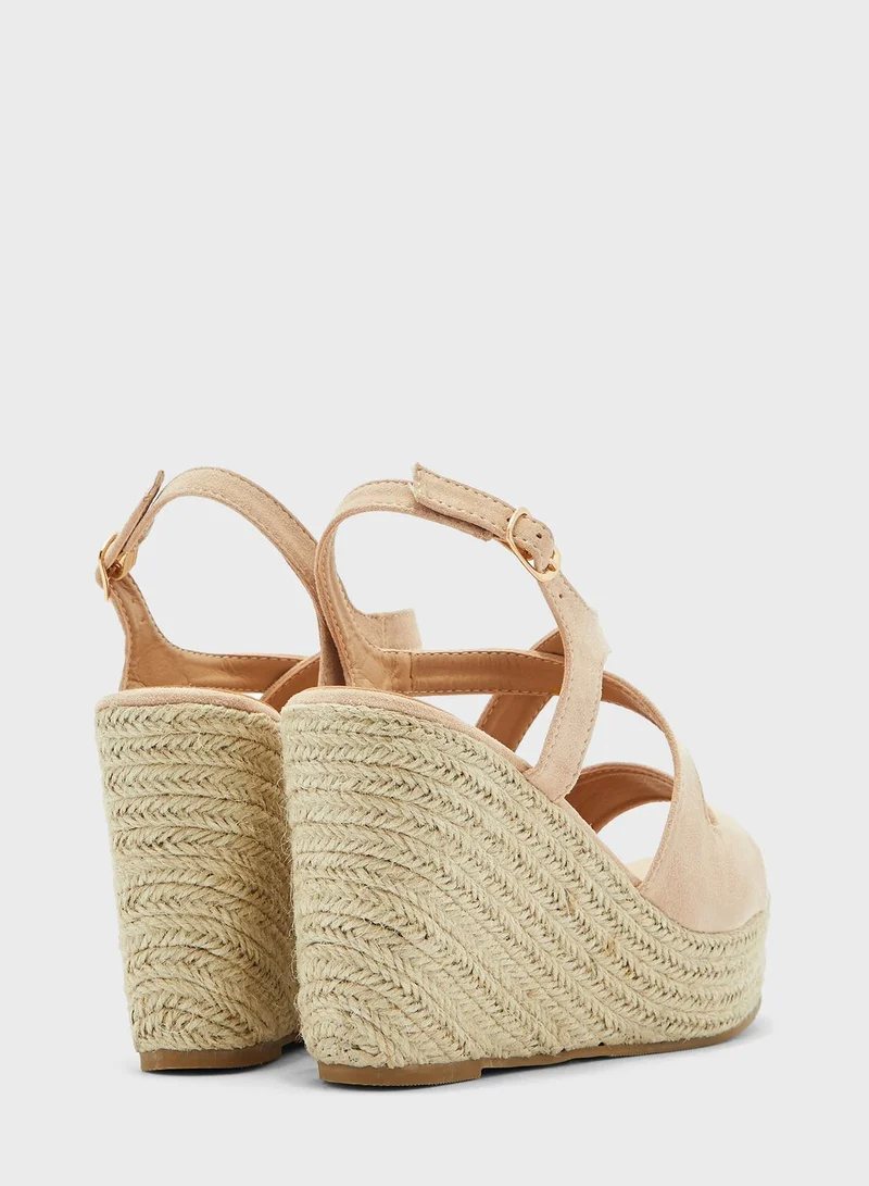 Ginger Espadrille Wedge Sandals