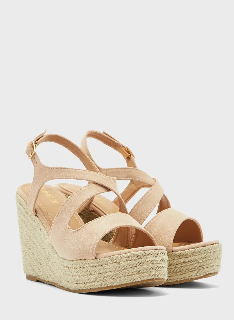 Ginger Espadrille Wedge Sandals
