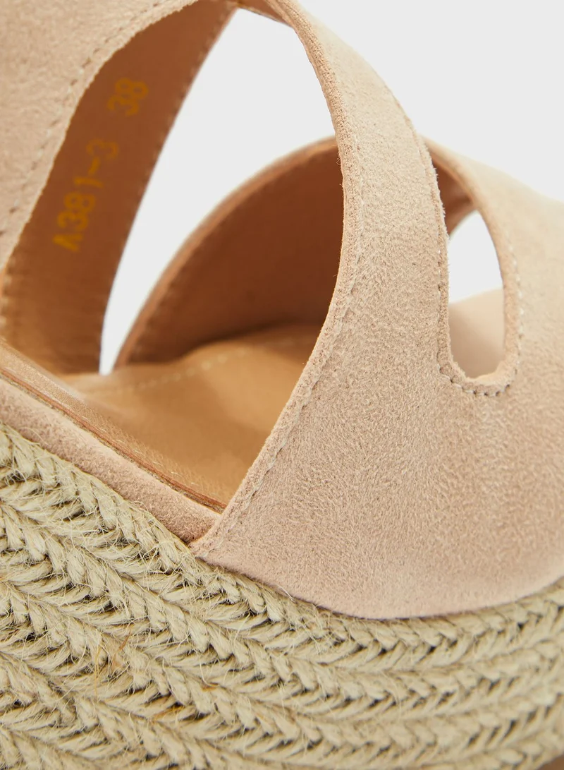 Ginger Espadrille Wedge Sandals