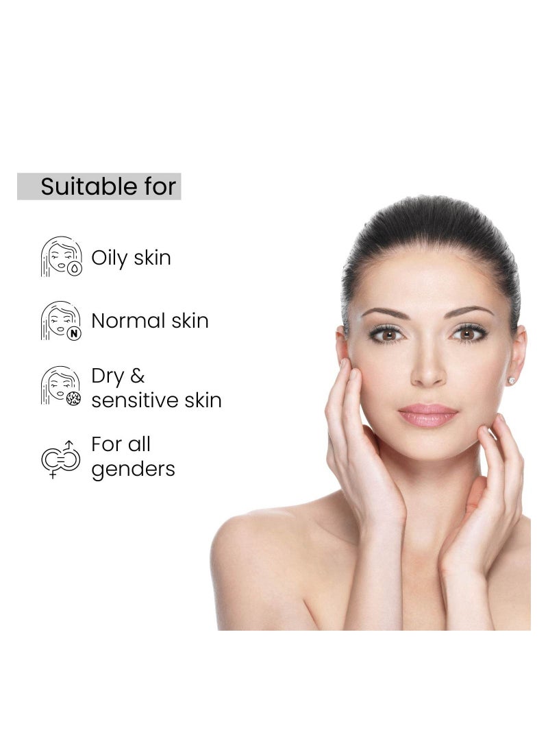 DERMATOUCH 1% Hyaluronic Acid & 2% Wildberry Insta Hydrating Face Serum Helps In Retaining Moisture To Keep Skin Hydrated Improves The Elasticity Of Skin Promotes Radiant & Healthy Skin 30ml  - Image 4