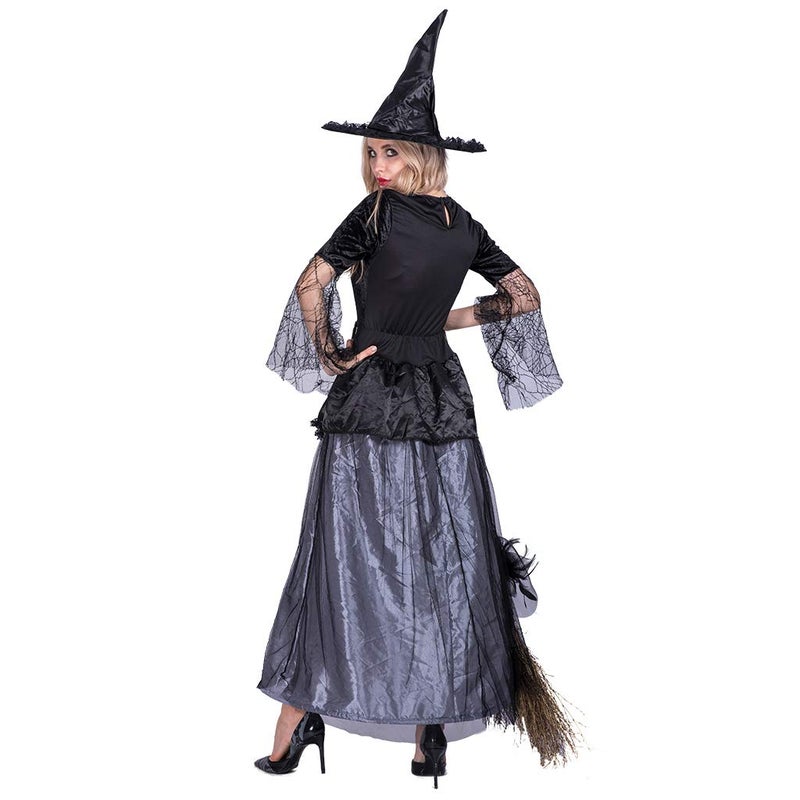 EraSpooky Women's Sorceress Witch Costume Ladies Fancy Dress Cosplay Halloween Party Outfit for Adult - Image 2