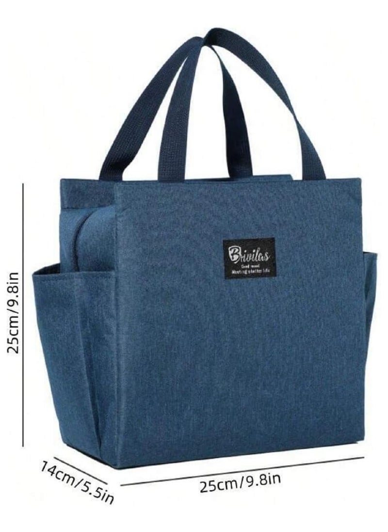 LIMITLESS Lunch Bag Tote Cooler Insulated Lunch Box for Women and Men Leakproof Reusable, Stylish Large Capacity Insulated Lunch Tote Reusable, Waterproof, and Perfect for Work or Picnics (Pink)  - Image 2
