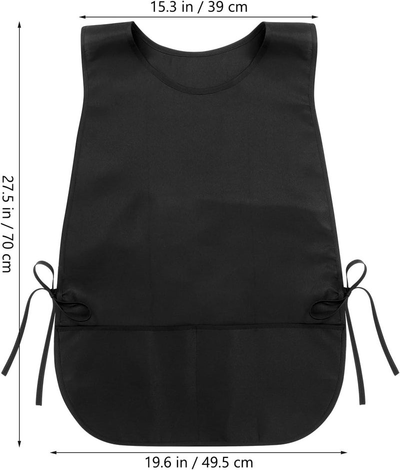 Waterproof Stain-Resistant Barber Apron for Men and Women, Salon Hair Stylist Vest Apron with Sleeveless Design, Protective Workwear for Hairdressing, Cooking, and Cleaning Tasks - Image 2