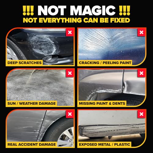 Carfidant Scratch and Swirl Remover - Car Scratch Remover for Vehicles Paint - Polishing Compound for Cars with Pad and Towel - Cutting and Buffing Compound for Paint Restorer - Image 5