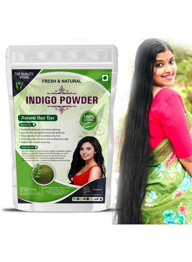 Top Quality Store Organic Indigo Powder | 100g | 100% Pure and Natural (Indigofera Tinctoria) | For Deep, Rich, Black Hair - Image 1