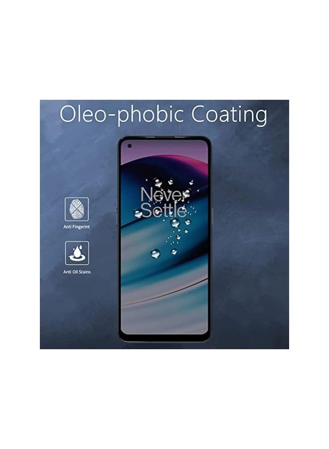 بروماس واقي شاشة للخصوصية متوافق مع 1 Plus Nord CE 2 lite، واقي شاشة من الزجاج المقوى للخصوصية، تغطية كاملة مضادة للزقزقة، واقي للخصوصية من الزجاج المقوى للتجسس (قطعتان) - Image 5