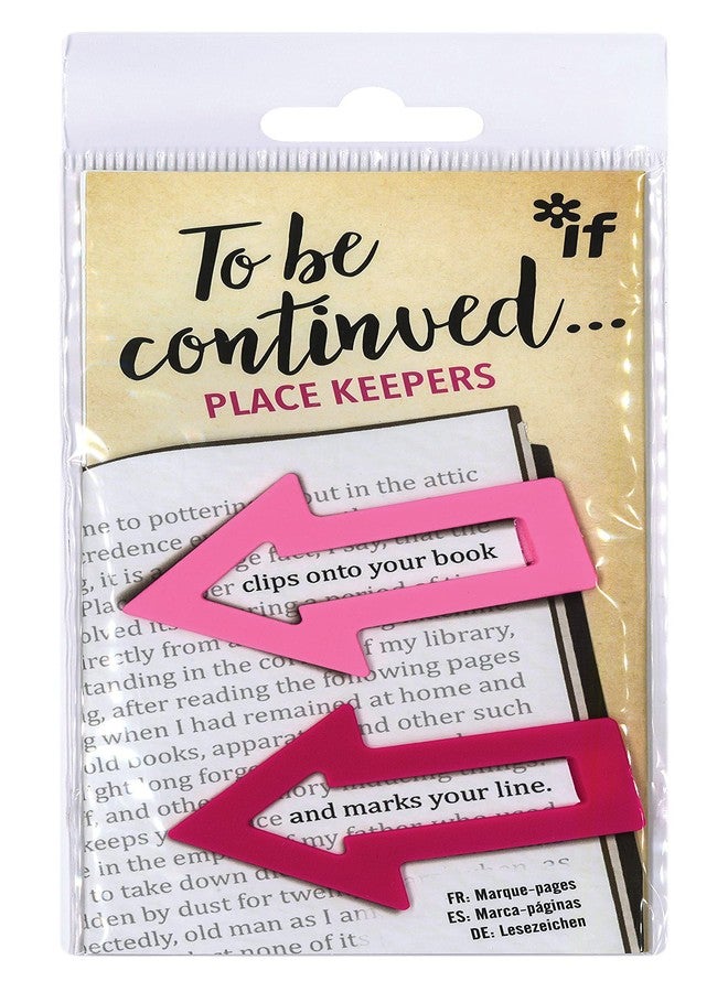 IF to Be Continued. Place Keepers - Pink - Image 1