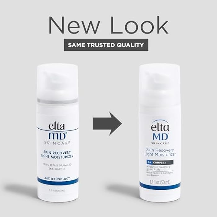 EltaMD Skin Recovery Light Face Moisturizer for Dry Skin, Oil Free Moisturizer for Face and Acne Prone Skin Care, 1.7 oz Pump - Image 2