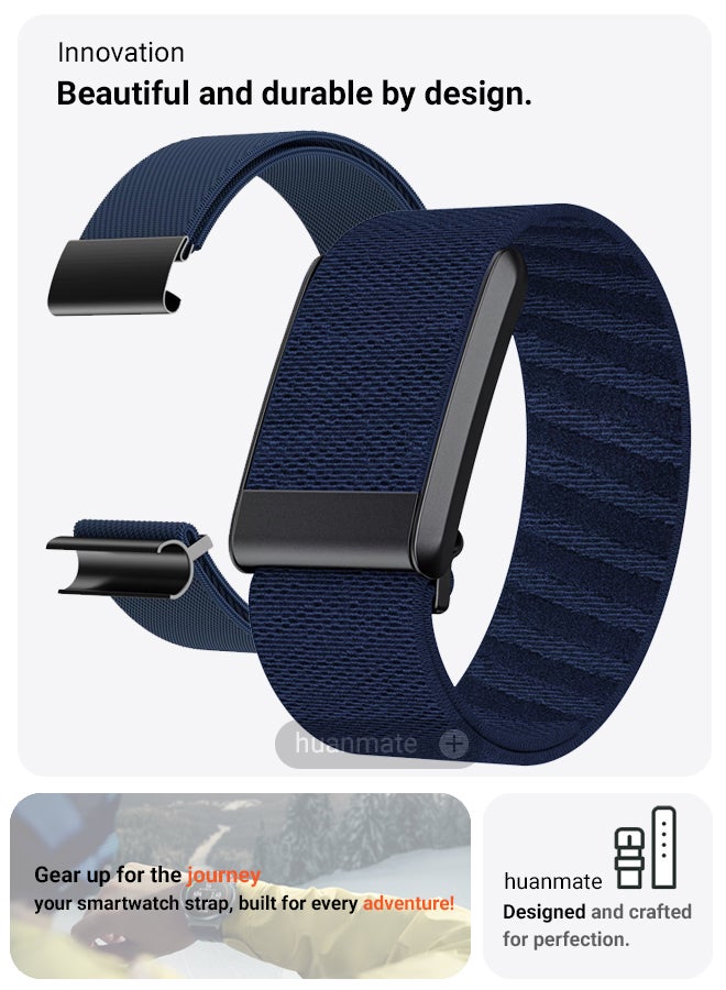 huanmate WHOOP Band 5.0 Premium Replacement Strap - High Quality, Lightweight, Stylish & Durable - Easy Installation - Replacement Strap for WHOOP Band 5.0  - Image 2