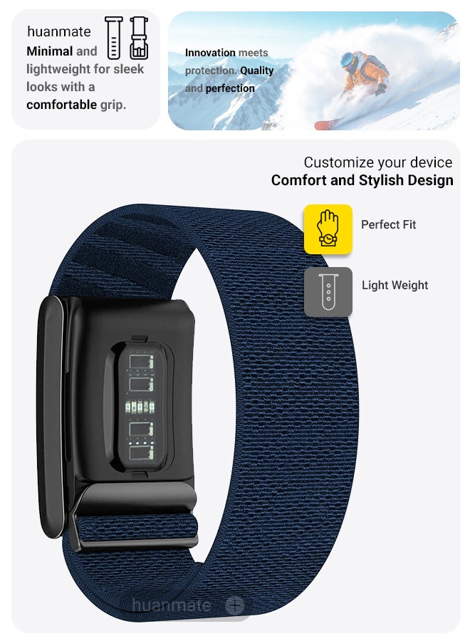 huanmate WHOOP Band 5.0 Premium Replacement Strap - High Quality, Lightweight, Stylish & Durable - Easy Installation - Replacement Strap for WHOOP Band 5.0  - Image 3