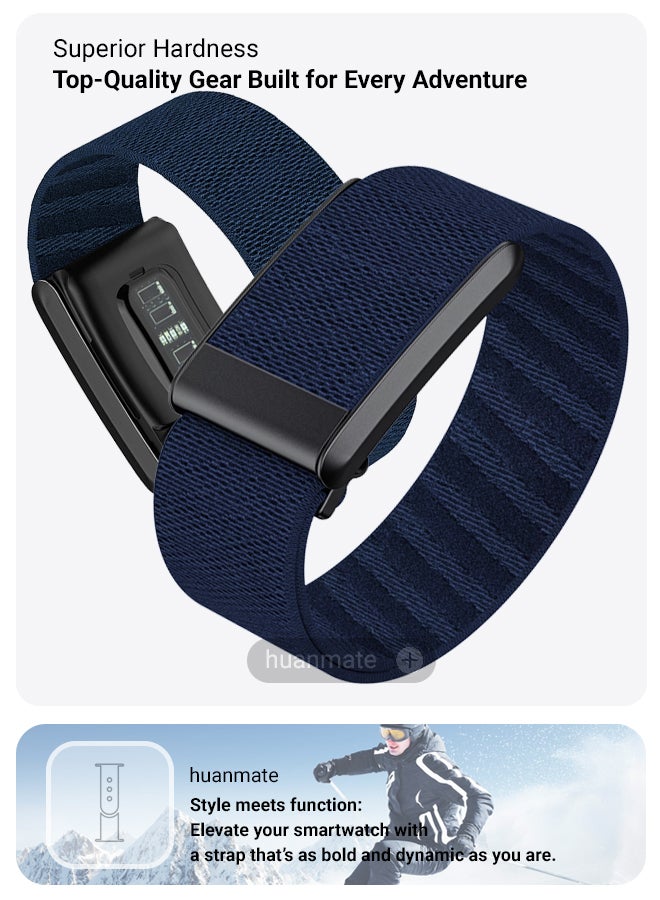 huanmate WHOOP Band 5.0 Premium Replacement Strap - High Quality, Lightweight, Stylish & Durable - Easy Installation - Replacement Strap for WHOOP Band 5.0  - Image 4