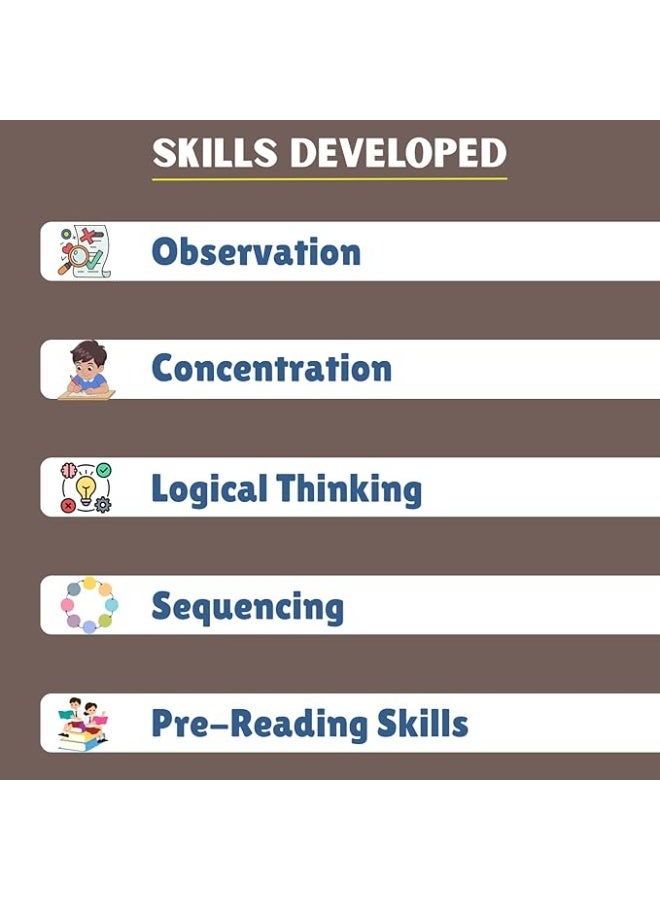 Smart Build a Story Educational Games - Montessori Learning Game for Kids, Language & Storytelling Skills, Educational Toys Gift for Boys & Girls Ages 3 4 5 - Image 4