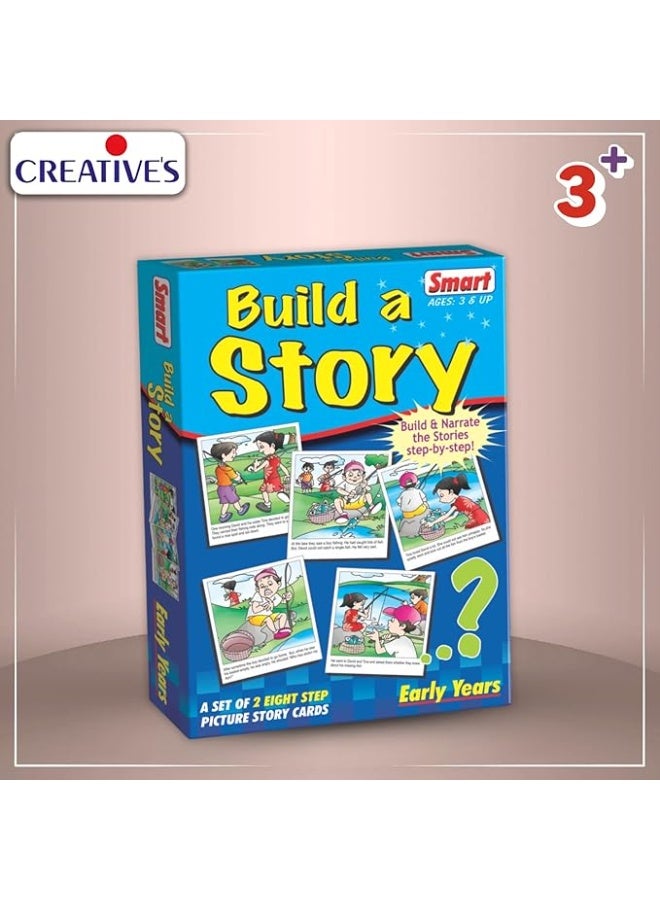 Smart Build a Story Educational Games - Montessori Learning Game for Kids, Language & Storytelling Skills, Educational Toys Gift for Boys & Girls Ages 3 4 5 - Image 2