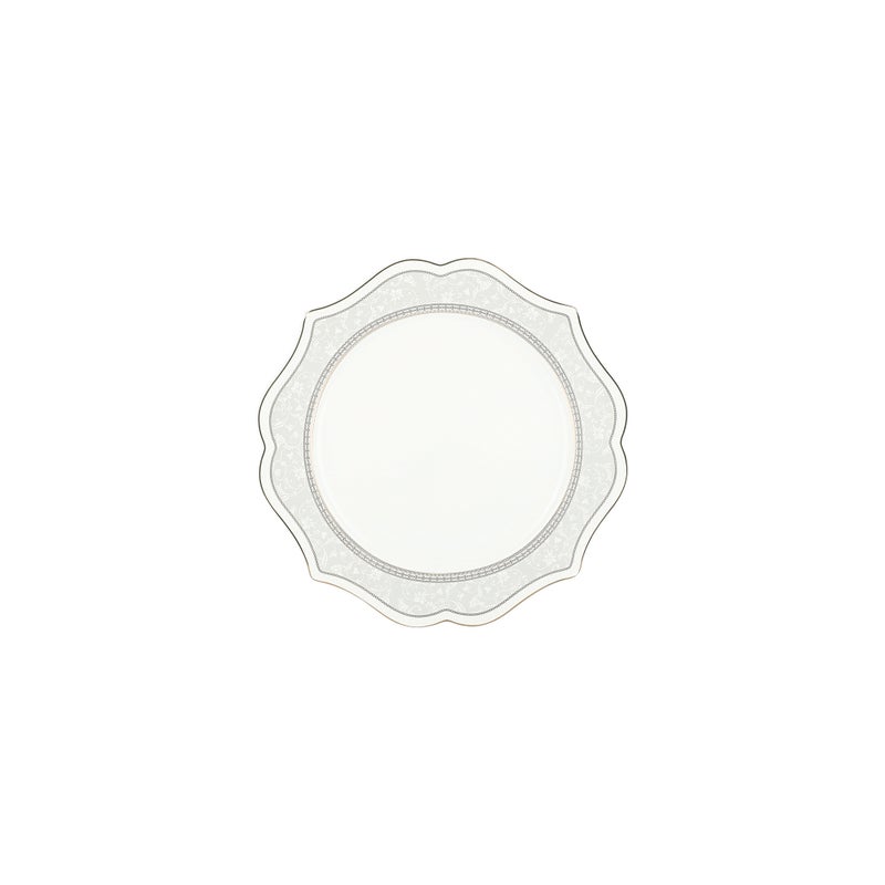 La Mesa grey bone porcelain dinner set 47 pcs - Image 3