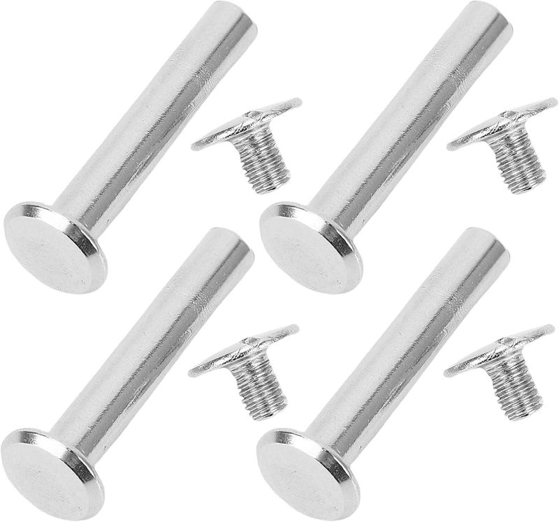 Premium Leather Craft Rivet Kit – 120-Piece Assorted Metal Snap Buttons, Screws & Setting Tools for DIY Wallets, Bags & Custom Apparel - Image 5