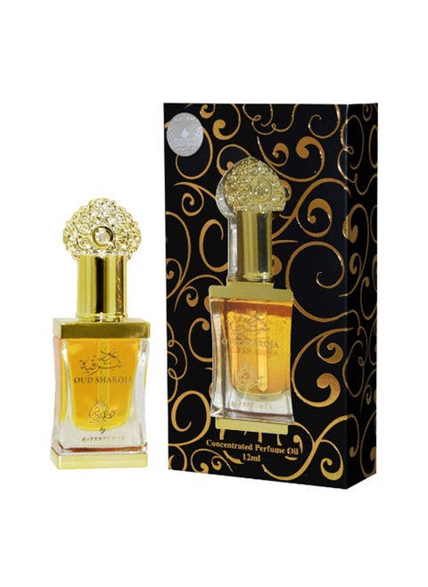 Oud Sharqia Concentrated Perfume Oil For Unisex, 12 Ml