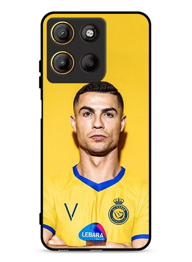 Tolwak Motorola Moto G15 Protective Case Cover Cristiano Ronaldo