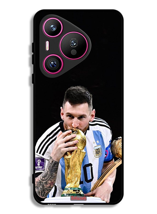 Tolwak Huawei Pura 70 Protective Case Cover Messi - Image 1