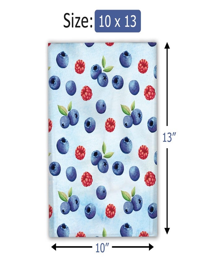 Pro Supply Global 10x13 (100) Blueberries and Raspberries Designer Poly Mailers Waterproof Self Sealing Tear Resistant Polymailers Shipping Envelopes Premium Printed Bags For Small Businesses - Image 3