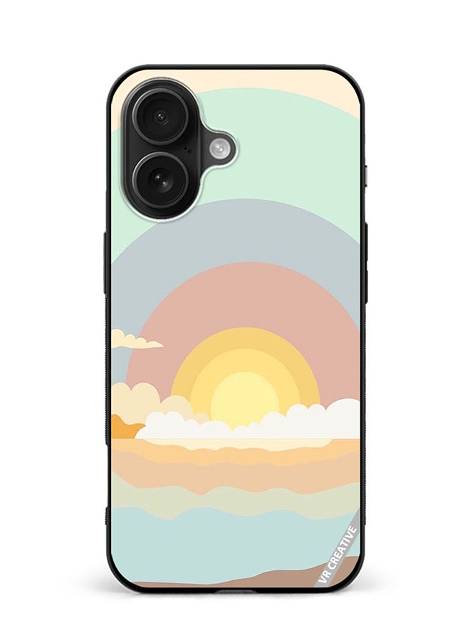 Protective Case Cover For Apple iPhone 16  Design Multicolour
