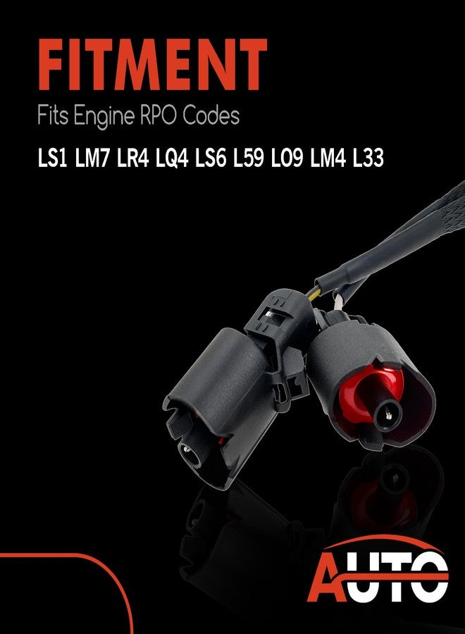 AUTO OCCASION Gen 3 LS Knock Sensor Extension Relocation Harness Compatible with LS1 LS6 LQ4 LQ9 LM7 L59 LR4 L33 - Image 2