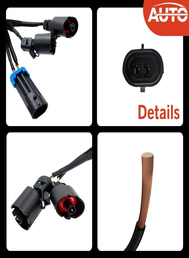 AUTO OCCASION Gen 3 LS Knock Sensor Extension Relocation Harness Compatible with LS1 LS6 LQ4 LQ9 LM7 L59 LR4 L33 - Image 4