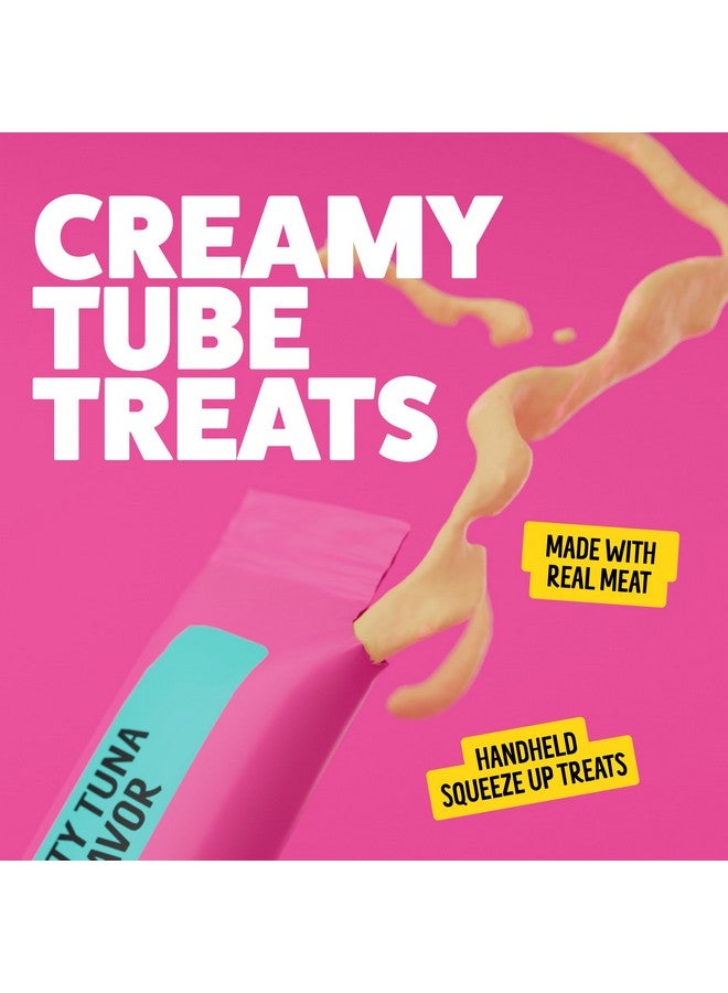 BONKERS Mixx, Wet Lickable Tube Tasty Tuna Flavor Cat Treats, Real Meat Treats, Treats for Training or Food Topper, for All Breeds and Ages, Value Pack (15 Pack, 60 Tubes) - Image 5