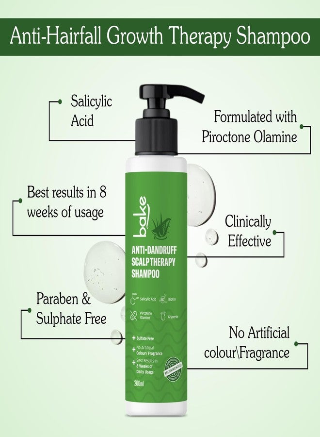 BAKE 2% Salicylic Acid Anti Dandruff Shampoo for Scalp Strengthening, Dry Itchy Scalp, For Men & Women - 200ml - Image 5