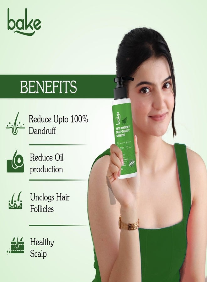 BAKE 2% Salicylic Acid Anti Dandruff Shampoo for Scalp Strengthening, Dry Itchy Scalp, For Men & Women - 200ml - Image 2