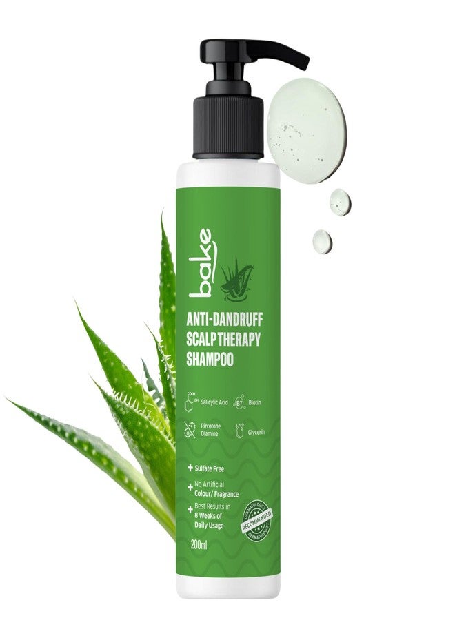 BAKE 2% Salicylic Acid Anti Dandruff Shampoo for Scalp Strengthening, Dry Itchy Scalp, For Men & Women - 200ml - Image 1