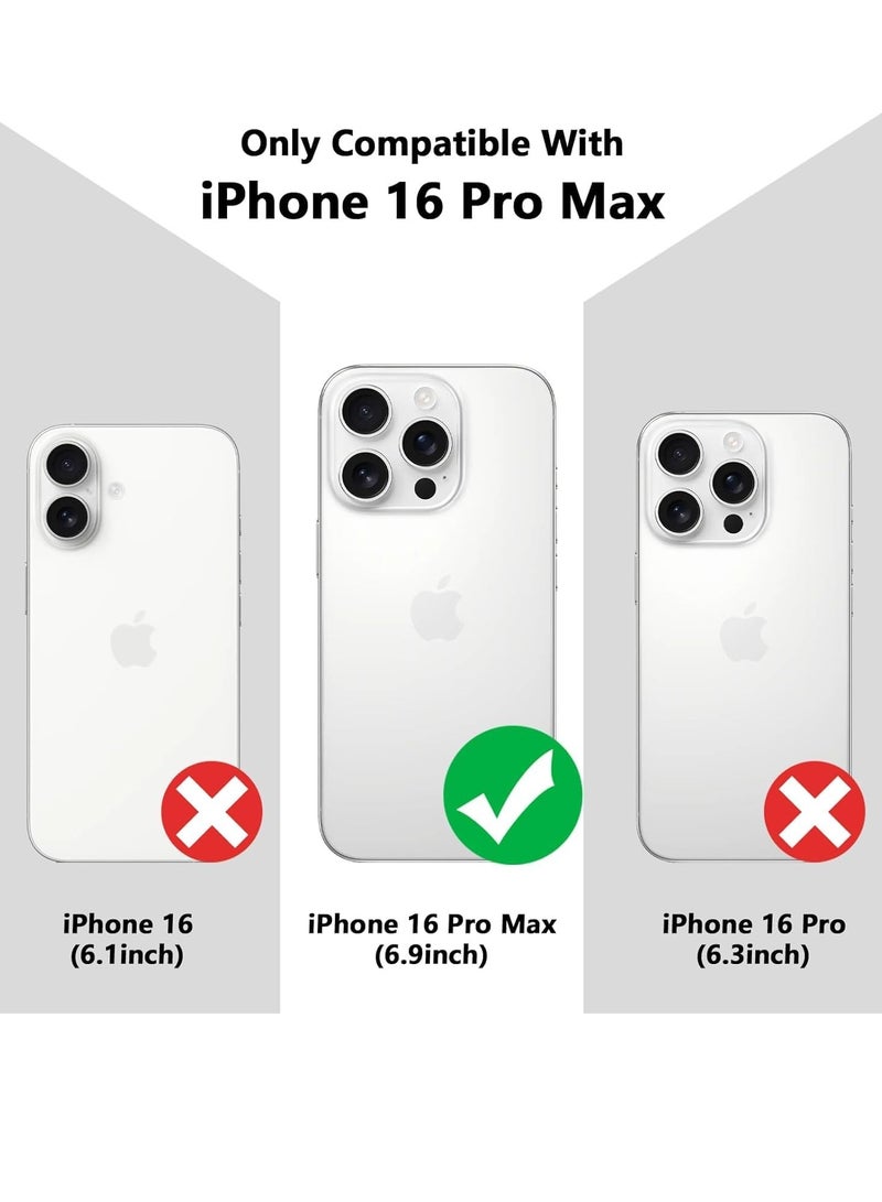 حافظة سيلكون سائلة وردية لجهاز آيفون 16 برو ماكس - حماية ناعمة مضادة للصدمات من TPU - Image 2