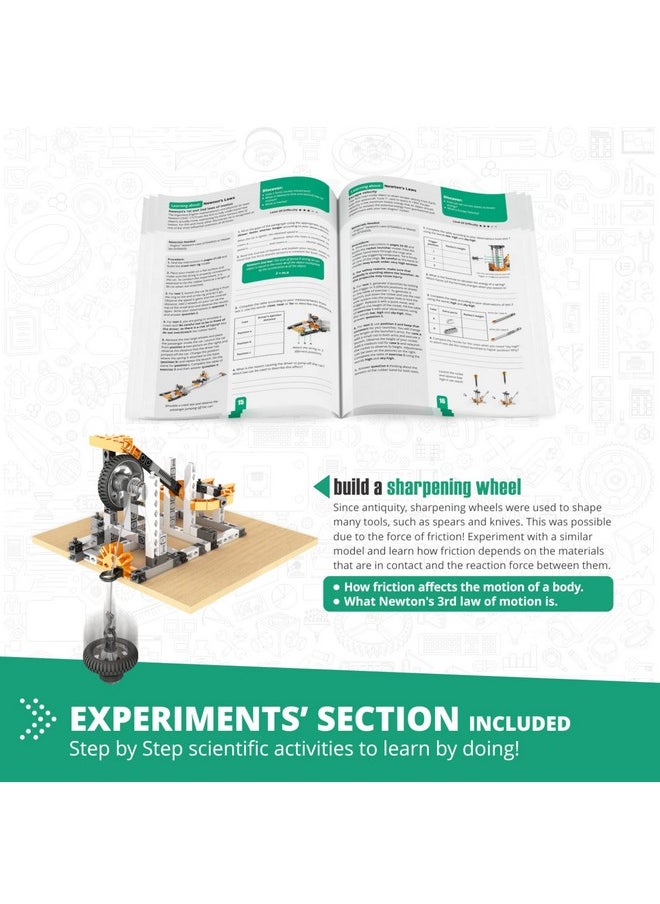 Engino Engino- STEM Toys, Physics Laws: Inertia, Friction, Circular Motion, Construction Toys for Kids 9+, Educational Toys, Gifts for Boys & Girls (6 Model Options)  - Image 4
