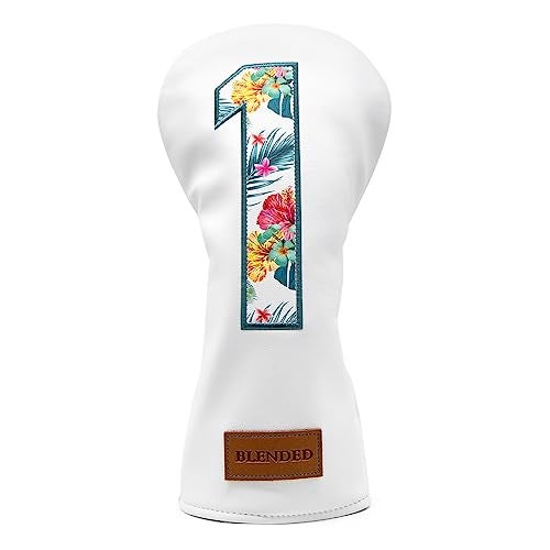 BAIRBRE Golf Club Covers Driver Covers Fairway Wood Headcover Hybrid Cover Leather Mallet Putter Covers Blade Headcovers Golf Head Covers for Most Brand (for Driver) - Image 1