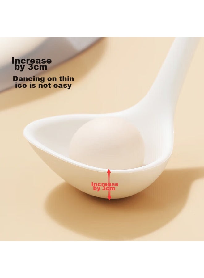 MAX COOK Maxcook Silicone Soup Ladle, Extended Non-stick Pot Soup Spoon, Heat-resistant, High-temperature, Household Large Soup Ladle Mccu8503  - Image 4