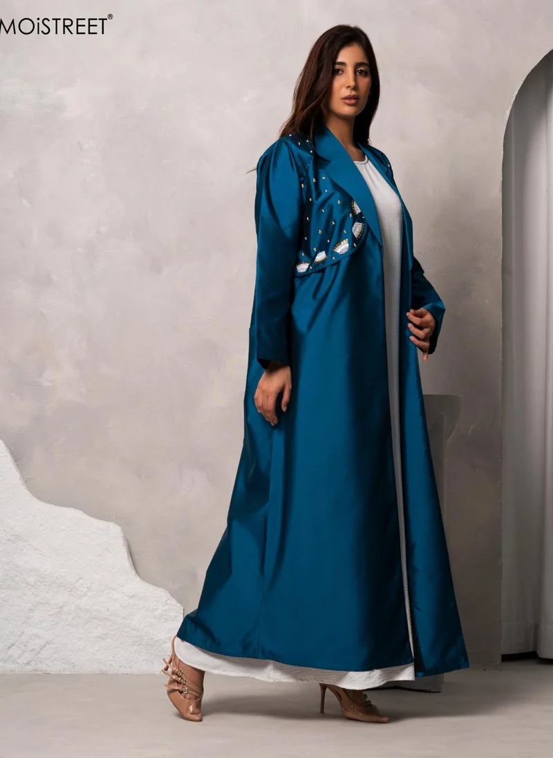 مويستريت عباية مويستريت ساتان فيكتوريا اليدوية