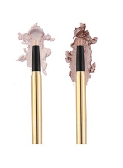 Vodisa Eyeshadow Stick Cream Eyeshadow Pencil Crayon Smooth High Pigmented Eye Shadow Pen Waterproof Long Lasting Highlighter Eye Makeup Set Rose Gold Shimmer  - Image 1