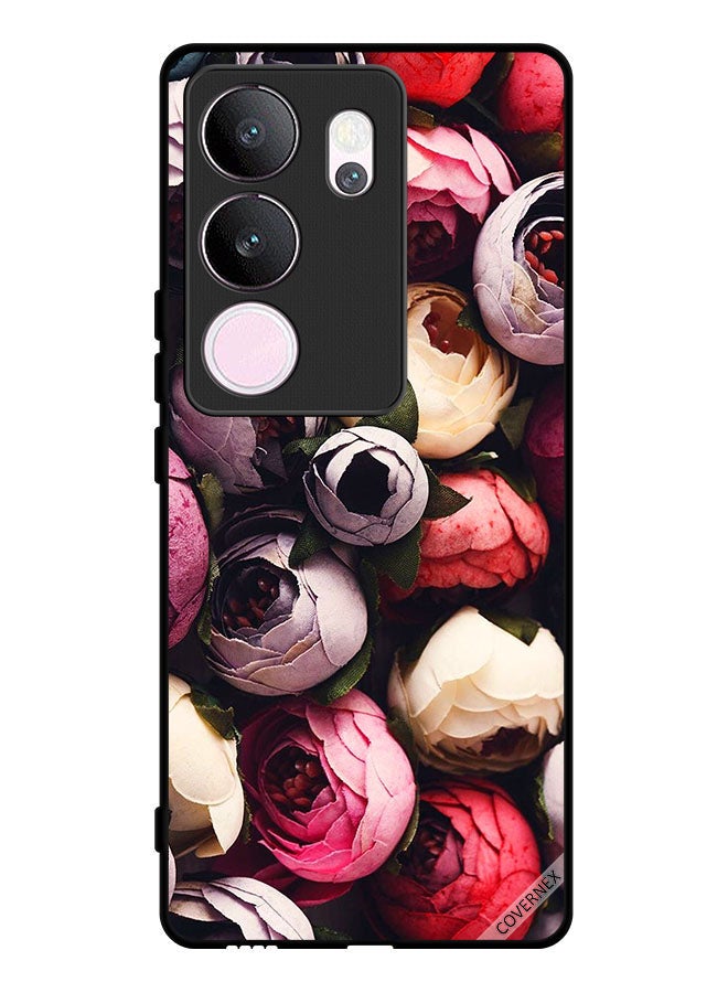 Covernex Protective Case Cover For vivo V29 Pro Dark Cone Roses - Image 1