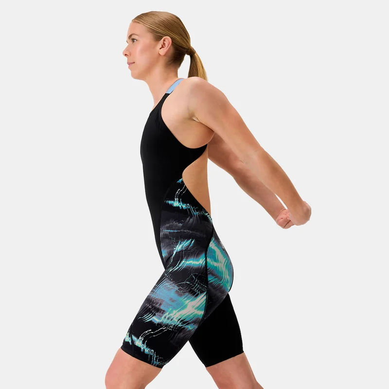speedo Black Women's Fastskin LZR Ignite Kneeskin Swimsuit for Women | Best Price UAE