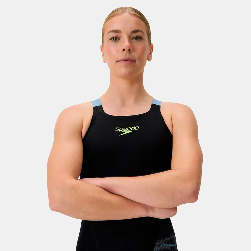 speedo Black Women's Fastskin LZR Ignite Kneeskin Swimsuit for Women | Best Price UAE