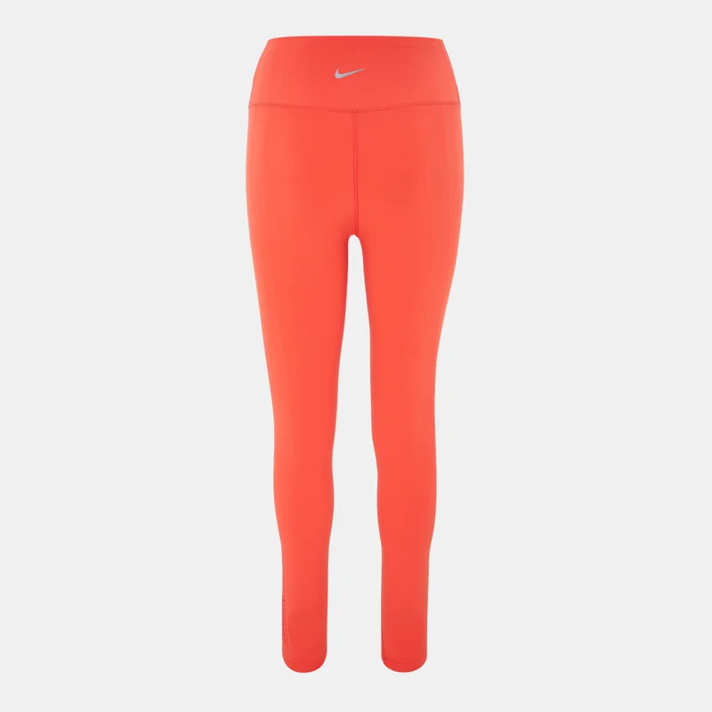 Nike Orange Women's One Fitted Dri-FIT Training Leggings for Women | Best Price UAE