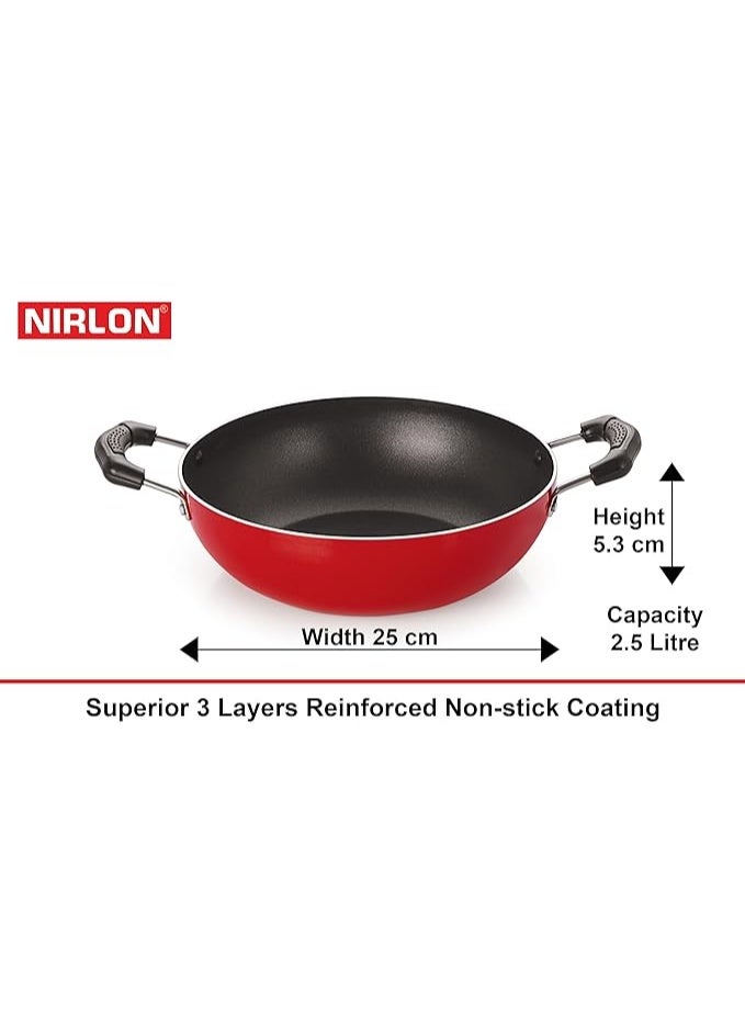 NIRLON Kitchen Aluminium Non Stick Cookware Sets Combo Kitchen Cooking Vessels - Image 2