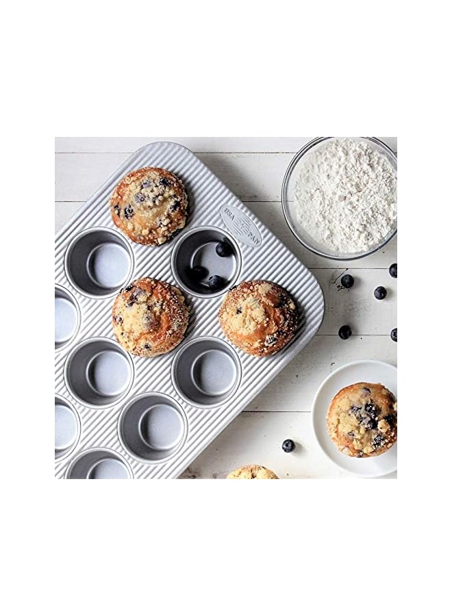 USA Pan Pan Bakeware Cupcake and Muffin Pan 12-Well 1200MF - Image 5