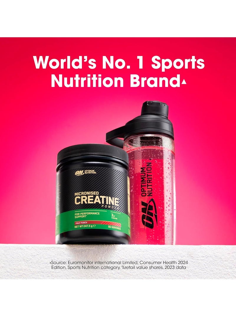 ON Optimum Nutrition Micronised Creatine 247.5g Fruit Punch - Image 4