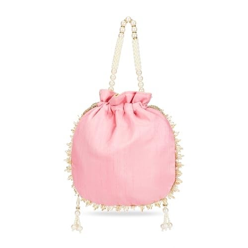 Lavie Women's Noor Chevron Embriodered Potli | Ladies Purse Handbag - Image 4